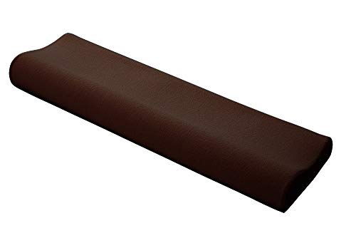 リコメン堂 まくら 低反発 ロング 幅100cm 洗えるカバー ウレタン 80N 硬め パイル生地 体圧分散 選べる高さ 寝返り 安眠 快眠 ロングピロー ロング枕 枕 ロング ロングサイズ 80ニュートン 低反発 (ブラウン)