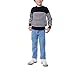 Petit Bateau Jungen A0CJ1 Baby Pullover, Blau/Weiß, 6 Jahre