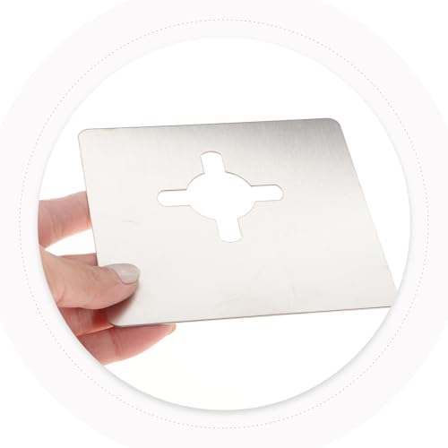 Miniatura 7 de Osaladi Placa De Refuerzo De Puerta 2 Piezas Para Reparación De Cerraduras Sueltas Y Relleno De Huecos En Puertas De Entrada Acero Inoxidable Fácil Instalación