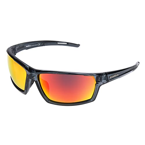 IRONMAN Wrap-Around Sport Sunglasses for Men