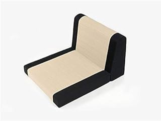 GYCOZ Decoración hogareña Silla Plegable Silla Zen Yoga Meditación ergonómica Asiento Ergonómicamente Correcto for el hogar u Oficina Japanese Tatami ZAISU Silla (Color : Negro)