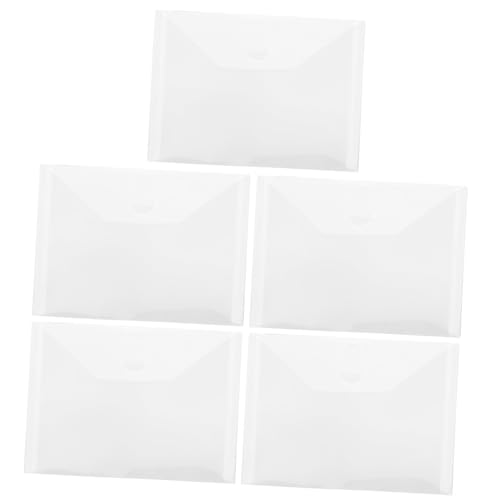 ULTECHNOVO 5 Stück Transparente Stanzformenbeutel 18x13cm...