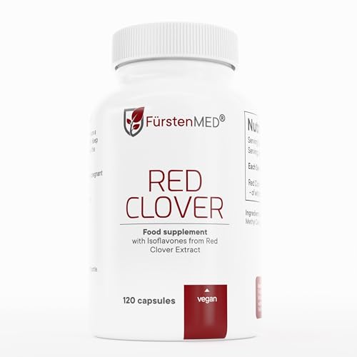 FürstenMED Red Clover Capsules 500mg, 120 Vegan Caps