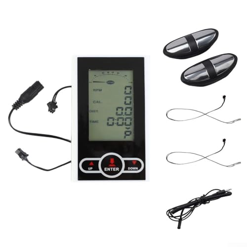 Exercise Bike Monitor Multi Functional Speedometer Display For Tracking Time, Speed, Calories Consumed On Fitness Equipment