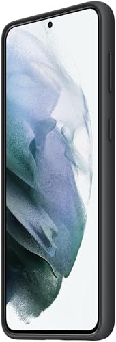Image of Samsung Galaxy S21+ Official Silicone Cover (Black, S21+)