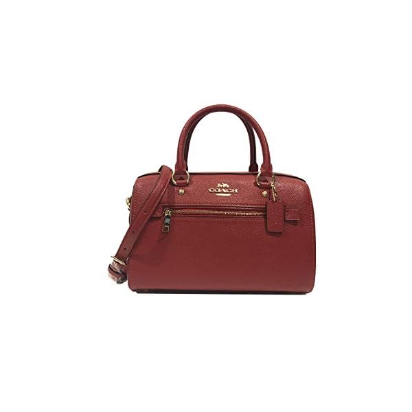 Coach Rowan Satchel In Signature Canvas (IM/1941 Red)