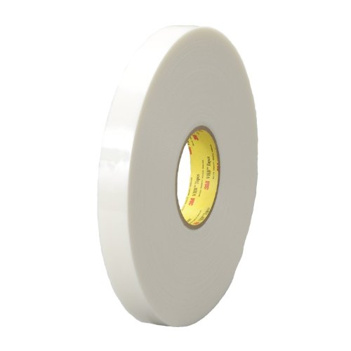 Image of 3M VHB 4951 Foam Tape - [Pack of 2] 10 in. White, Conformable Square Tape with Low Temperature Applicable Adhesive