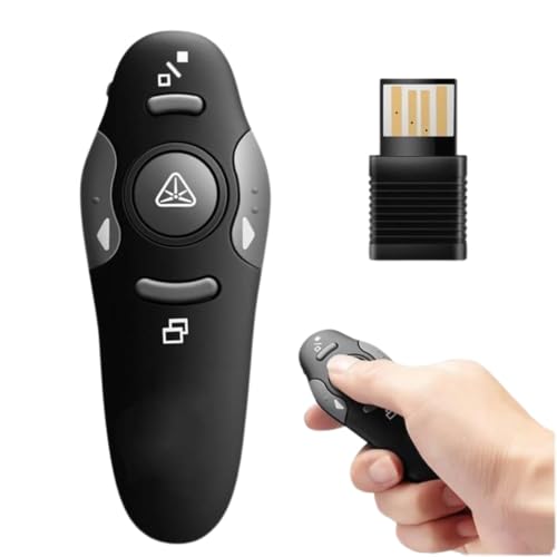 Apresentador Slide Passador De Slide Apontador Laser Controle Sem Fio Caneta De Slides PowerPoint Au