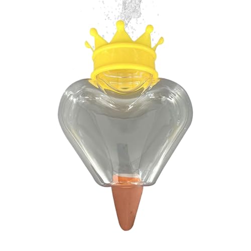 Bulbes Arrosage, Ballons à Eau pour Plantes d'Intérieur, Crown Heart Shape Garden Wiberer Dispositif d'arrosage automatique pour l'intérieur et l'extérieur