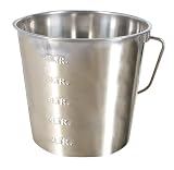 Kerbl 29377 - Cubo de Basura de jardín (Acero),3 l