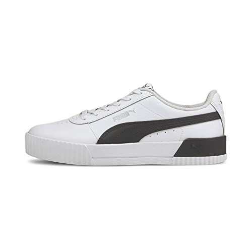 Image of Puma Womens Carina Lux L White- WhiteSneaker