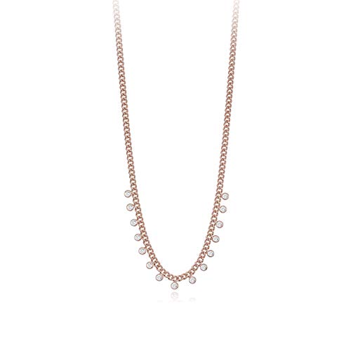 Preisvergleich Produktbild Mabina Halskette Silber 553324 und Zirkonia