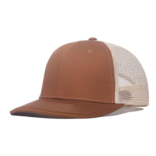 Gorras de béisbol de malla lisas tipo Richardson 112 de camionero para hombre y mujer