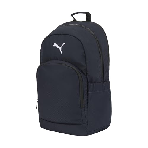 Image of PUMA Women's Stellar Backpack with Luggage Strap, Padded Adjustable Straps & Water Bottle Pockets, New Navy, One Size