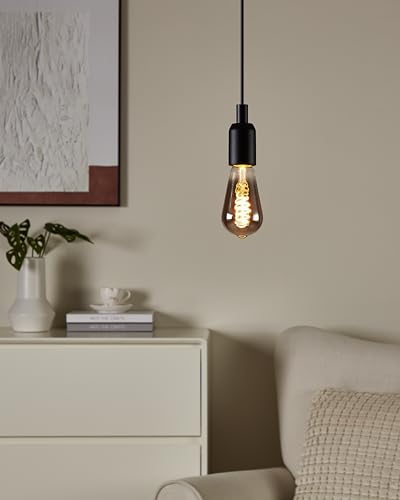Eglo connect.z Smart Home E27 LED filament light bulb, ST64, ZigBee, app and voice control Alexa, dimmable, warm white - Image 3