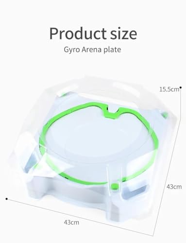 Image of RoyaldealsX Stadium Arena New Tops Luncher Spinning Top Burst Evolution Star Storm Battle Set Game GYRO X Stadium Set(Big Stadium 43x43cm)
