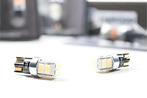 Foco LED Rojo Canbus T10/194 10-Chip GTR Lighting miniatura 2