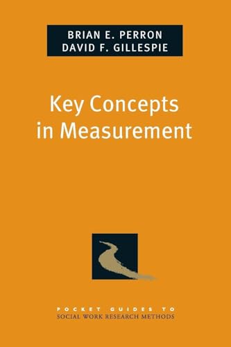 Key Concepts in Measurement (Pocket Guide to Social Work Research Methods)