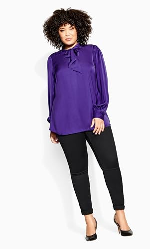 Image of City Chic Women's Plus Size Top - In Awe