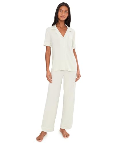 Image of Eberjey Gisele Short Sleeve Pant PJ Set