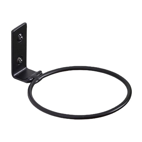 Sharplace Flower Pot Holder Rings, Wall Mounted Foldable Flower Pot Storage Rack Fixed Rings, for Yard Indoor Outdoor Wall Balcony, 8inch