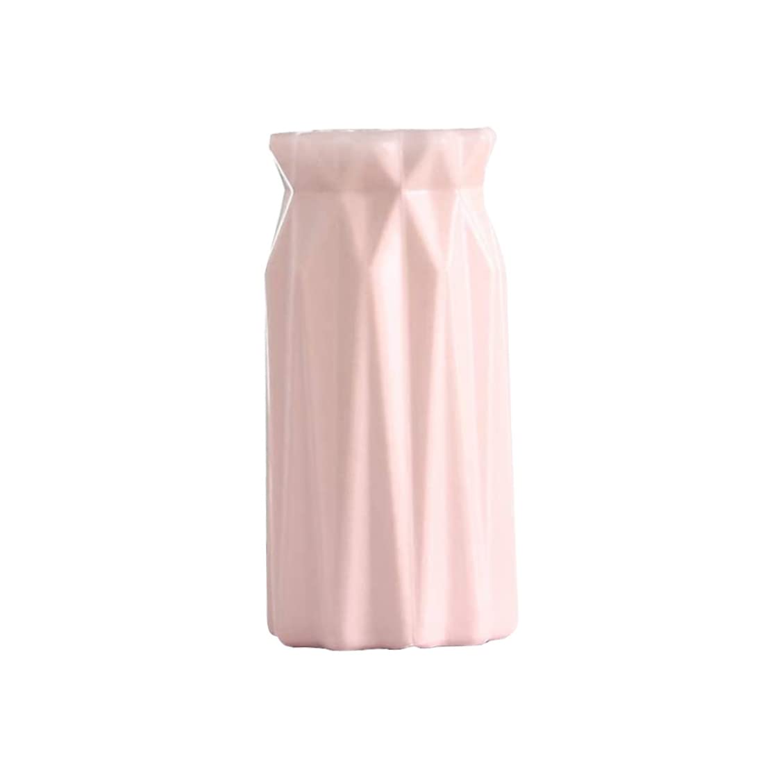 Vase en plastique style nordique origami pot fleur bouteille décoration