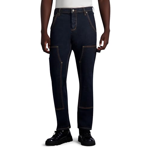 KARL LAGERFELD Men's Carpenter Denim Pant