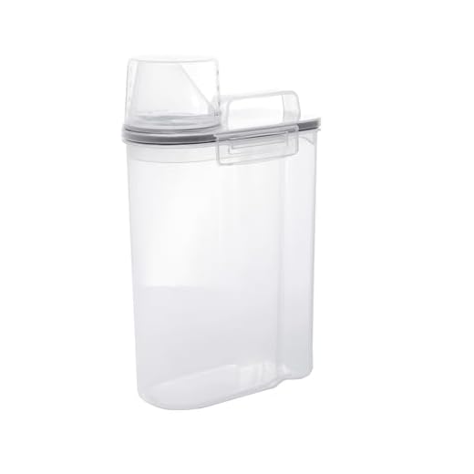 Pote Hérmetico para Armazenamento com Copo Medidor de Plástico 2,5L - Lyor