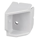 LUTH Premium Profi Parts Abdeckkappe links für Gehäusedeckel Kompatibel mit Candy 49127127 0020207487 an Waschmaschine