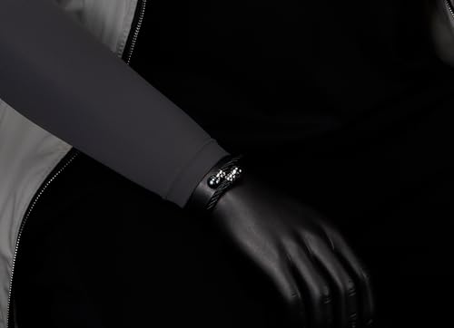 Image of COOLSTEELANDBEYOND Elastic Adjustable Steel Twisted Cable Cuff Bangle Bracelet for Mens for Women