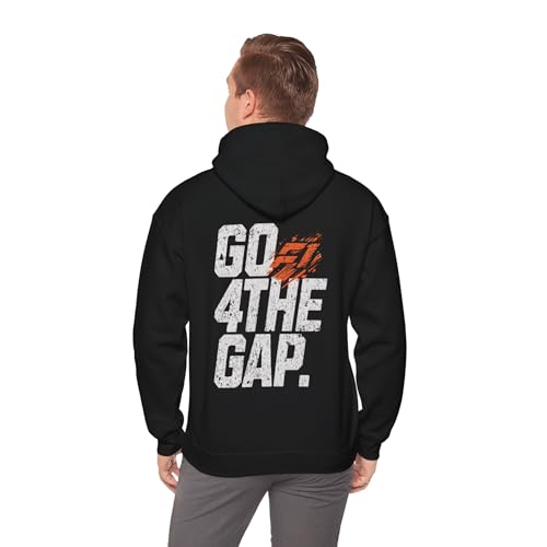 Ayrton Senna Go 4The Gap Unisex Hooded Sweatshirt – Bold Racing Graphic Hoodie | Inspired by Legendary Motorsport Spirit4