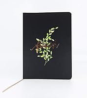 The Grove Journal, Flourish (Black): Soft-touch 160 Page Lined 5.5” x 7.5” Journal (Diary, Notebook) 1949255034 Book Cover
