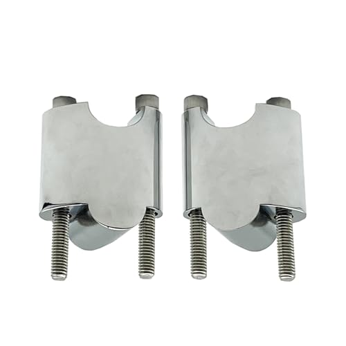 Rehausseur de guidon chrome haut de gamme pour custom Sportster XL1200XS 48 2010-UP
