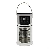 Besttoolifes Ventilador de aire acondicionado de 9 velocidades con función de niebla ajustable y temporizador para una experiencia de comodidad a medida