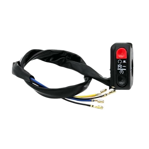 Interrupteur de démarrage moto 22mm idéal pour restaurer un cafe racer