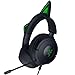 Price comparison product image Razer Kraken Kitty V3 X Wired Gaming Headset: Kitty Ears - HyperClear Cardioid Mic - 40 mm Drivers - 7.1 Surround Sound - Comfy Ear Cushions - Cross-Platform via 3.5mm PC, PS5, Xbox, Switch 2 - Black