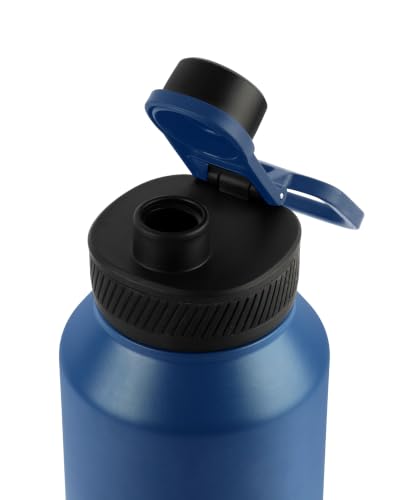 Image of CELLO Concorde Hot and Cold Stainless Steel Flask 1472 ml Blue | Easy to Sip and Carry with Handle, Double Wall Vacuum Insulated Spill Proof Water Bottle for Office Gym Travel Biking and Daily Use