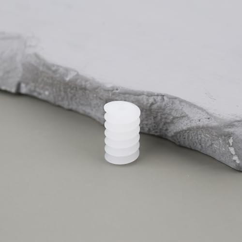 Briny River 50 Stück 6 Mm Lange Kunststoff-Zahnräder Modul 0,5 10 Mm Schneckenrad für 2 Mm Motorwellen-Mikromotoren