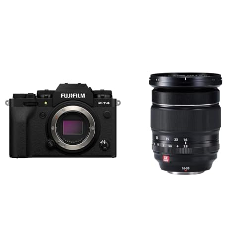 Image of Fujifilm X-T4 26 MP Mirrorless Camera Body (X-Trans CMOS 4 Sensor, EVF, Face /Eye AF, 5-Axis IBIS, Va