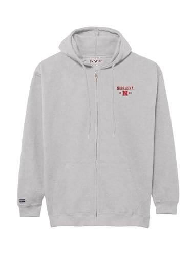 JanSport NCAA Officially Licensed Rival Full Zip Hood, Long Sleeve Unisex Hoodie, Cotton-Polyester Blend with Double-Layered Fleece Hood & Extra-Deep Front Pockets, Adjustable Drawstring - image 1