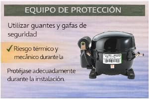 Secop Tl5Cn R290 compressor 1/4 220v High Medium Low Temperature 5,08cm3