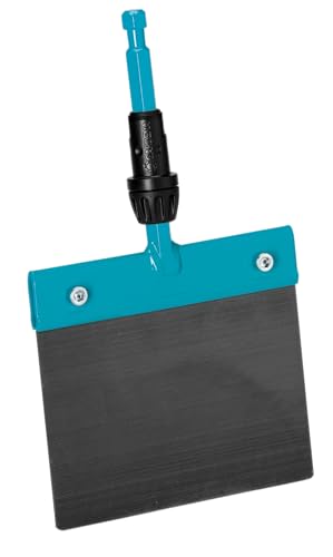 Gardena combisystem-Stoßscharre 15: Eisschaber, auswechselbares Federstahlblatt, leichtes Entfernen von Eisplatten und festgefrorenem Schnee, Arbeitsbreite 15 cm (3250-20)