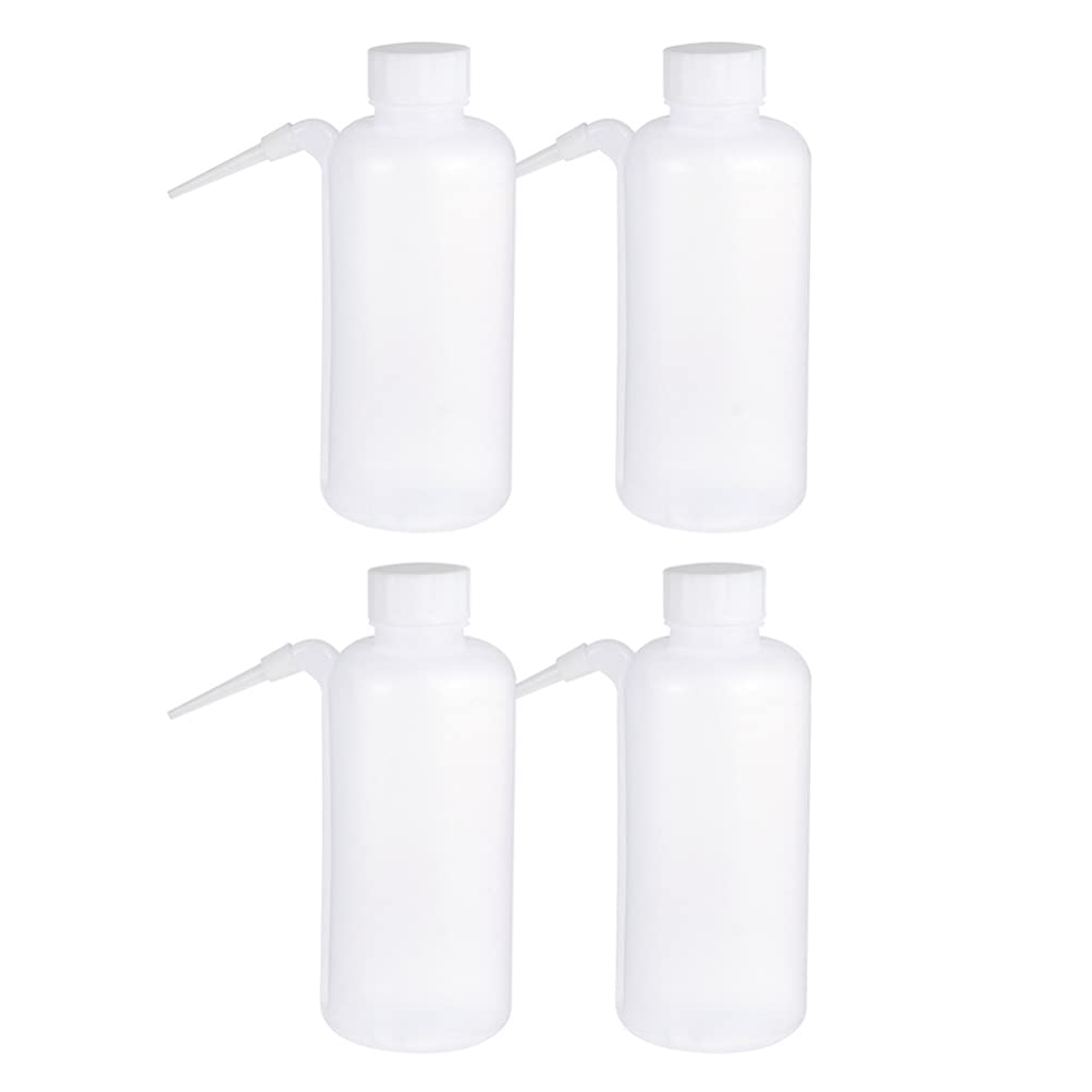 Hemobllo Safety Wash Bottles Unitary Wash Bottles PE Squirt Bottles