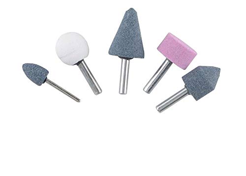 Vetrineinrete® Set Punte Per Lucidare Per Mini Trapano Dremel Con Punta Conica Cilindrica Sfera Per Lucidatura 92179 G28