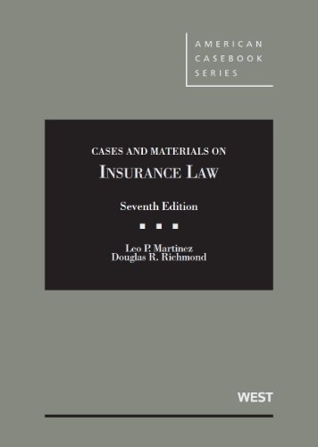 Cases and Materials on Insurance Law (American Casebook Series)