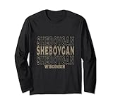 Photo Gallery sheboygan vintage wisconsin maglia a manica Photo Gallery sheboygan vintage wisconsin maglia a manica