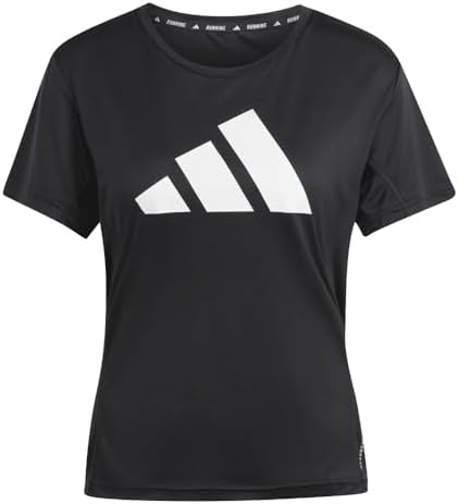 Adidas Performance Run It Women's Running T-Shirt, Black, Small