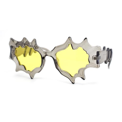 SA106 Womens Daring Radical Melting Plastic Cat Eye Runway Fashion