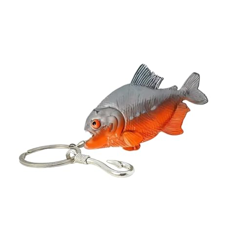 sunaeset Bass Fishing Keychain Gifts, Bass Fish Key Chain for