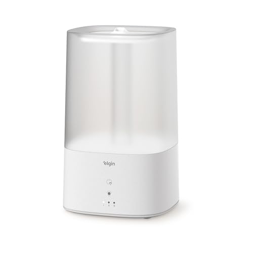 Umidificador de Ar Digital Touch Elgin Capacidade de 4 litros e Iluminação em 3 Cores - Bivolt